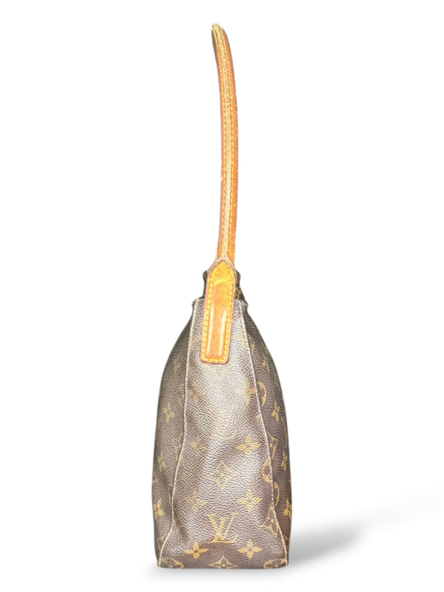 Louis Vuitton Mini Looping MM Handtasche Monogram Braun