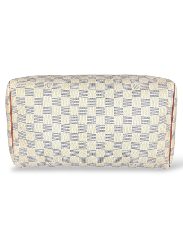 Louis Vuitton Speedy 30 Handtasche Damier Azur