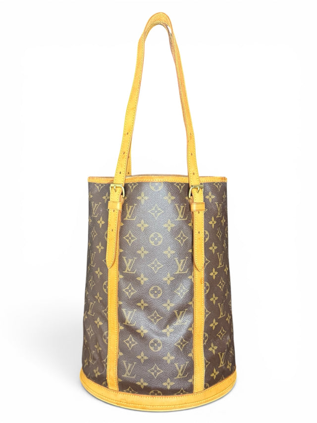 Louis Vuitton Bucket GM Handtasche Shopper Monogram Braun