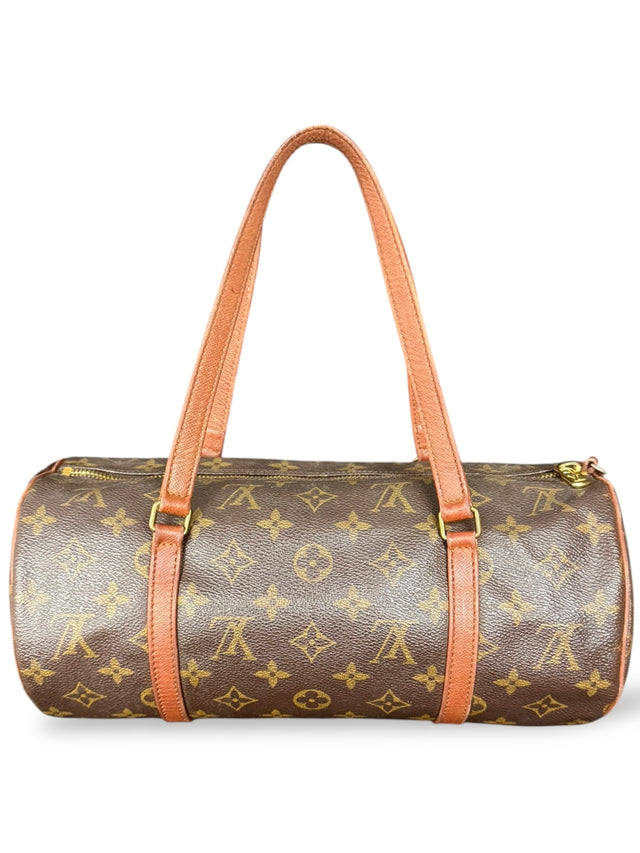 Louis Vuitton Papillon 30 Handtasche Monogram Braun