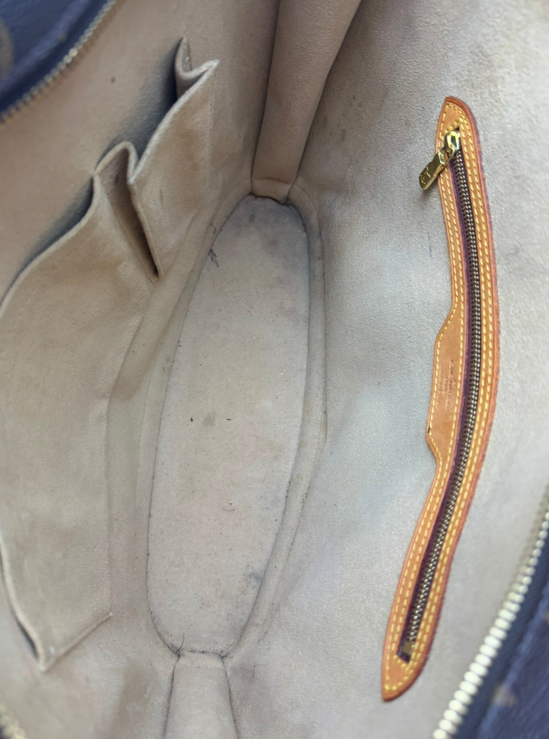 Louis Vuitton Babylone Handtasche Shopper Monogram Braun