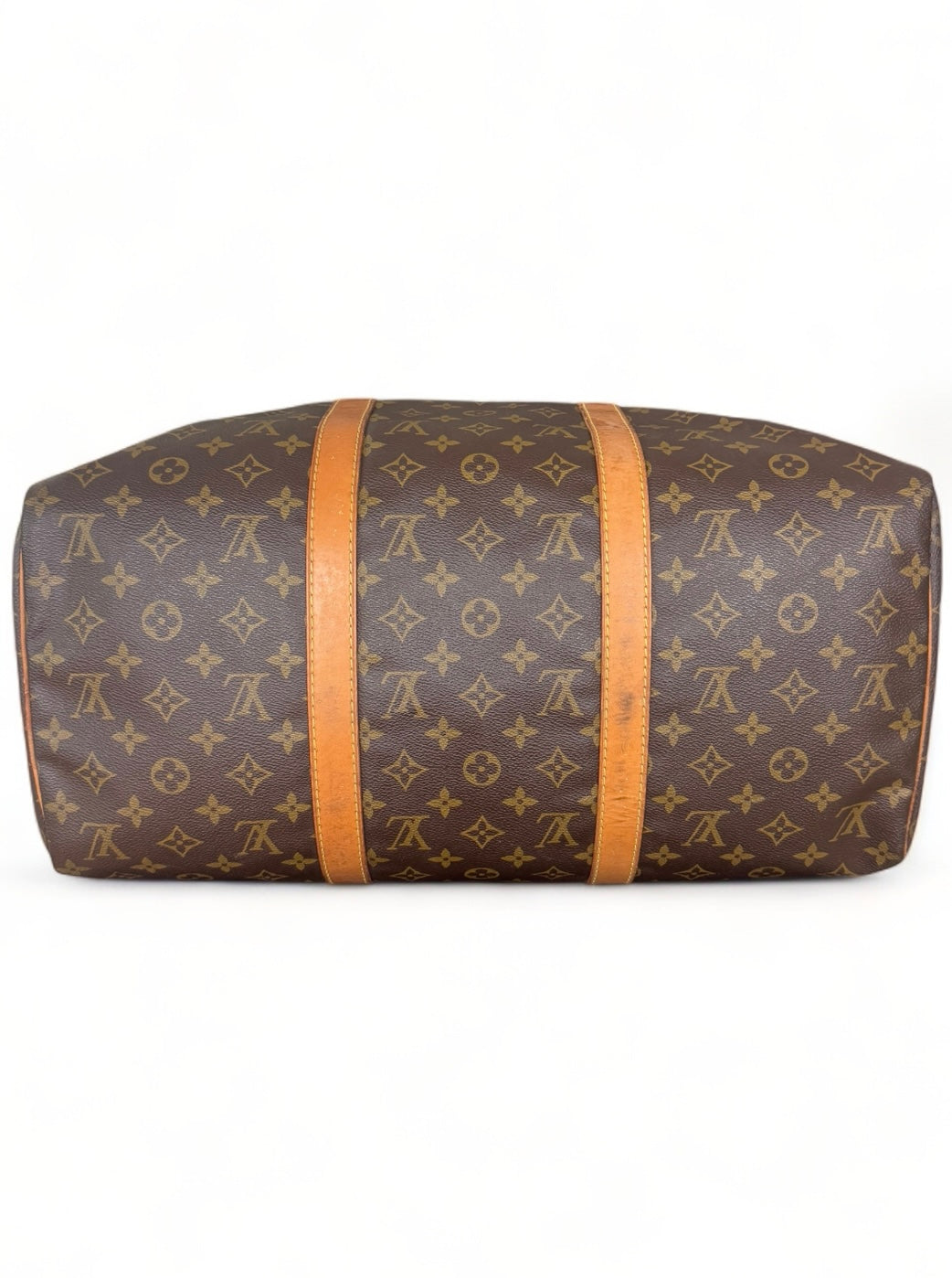Louis Vuitton Sac Souple 45 Reisetasche Weekender Keepall Monogram Braun