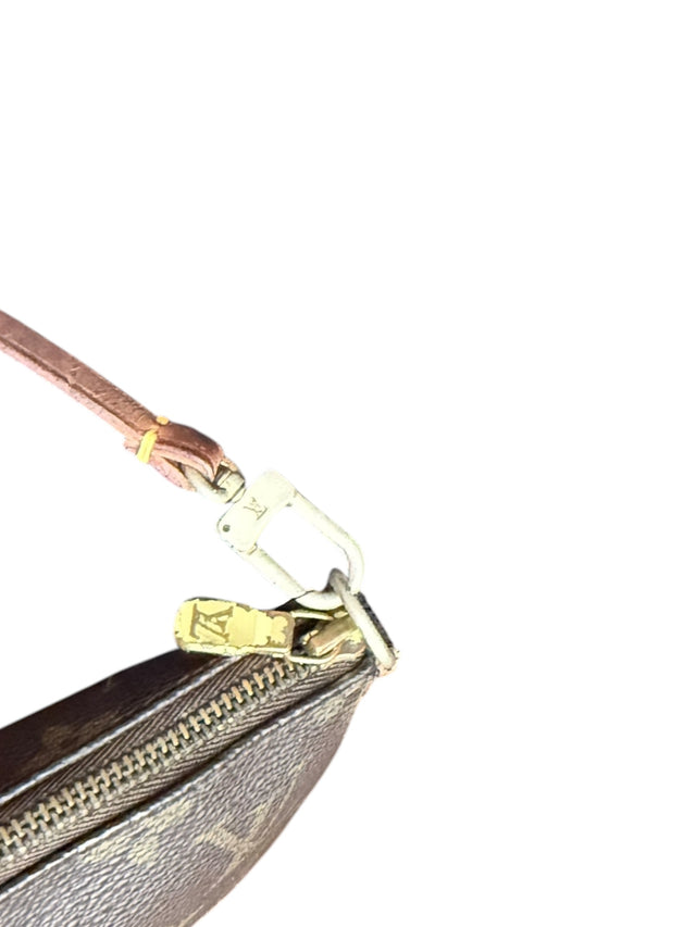 Louis Vuitton Pochette Accessoires Handtasche Monogram Braun