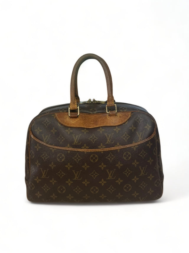 Louis Vuitton Deauville Handtasche Monogram Braun