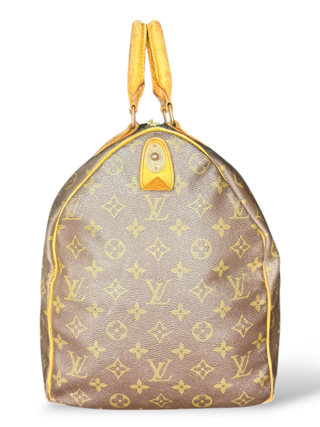 Louis Vuitton Keepall 50 Reisetasche Weekender Tasche Monogram Braun
