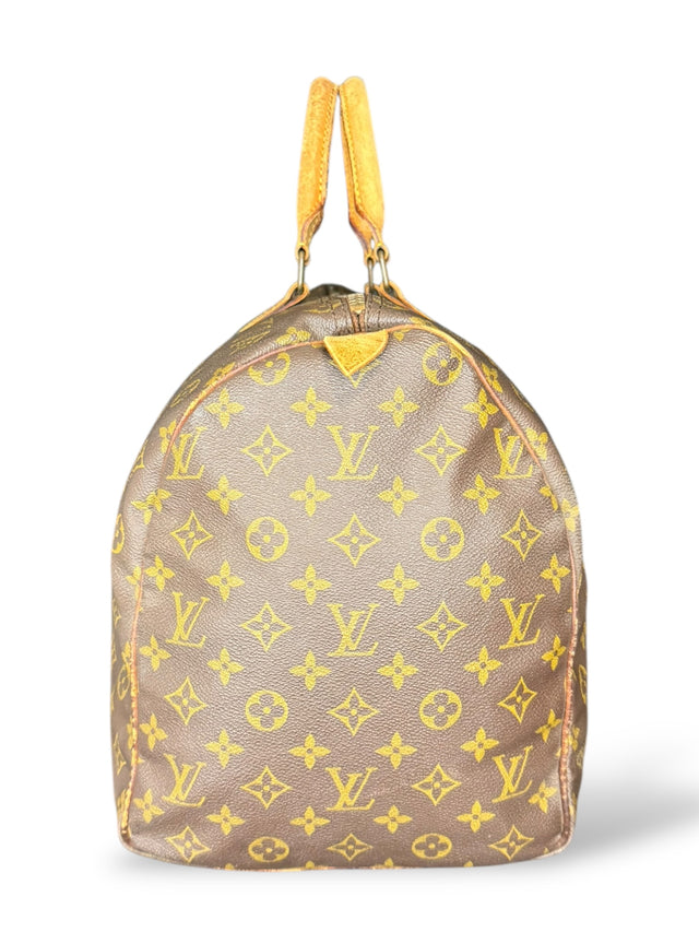 Louis Vuitton Keepall 50 Reisetasche Weekender Tasche Monogram Braun