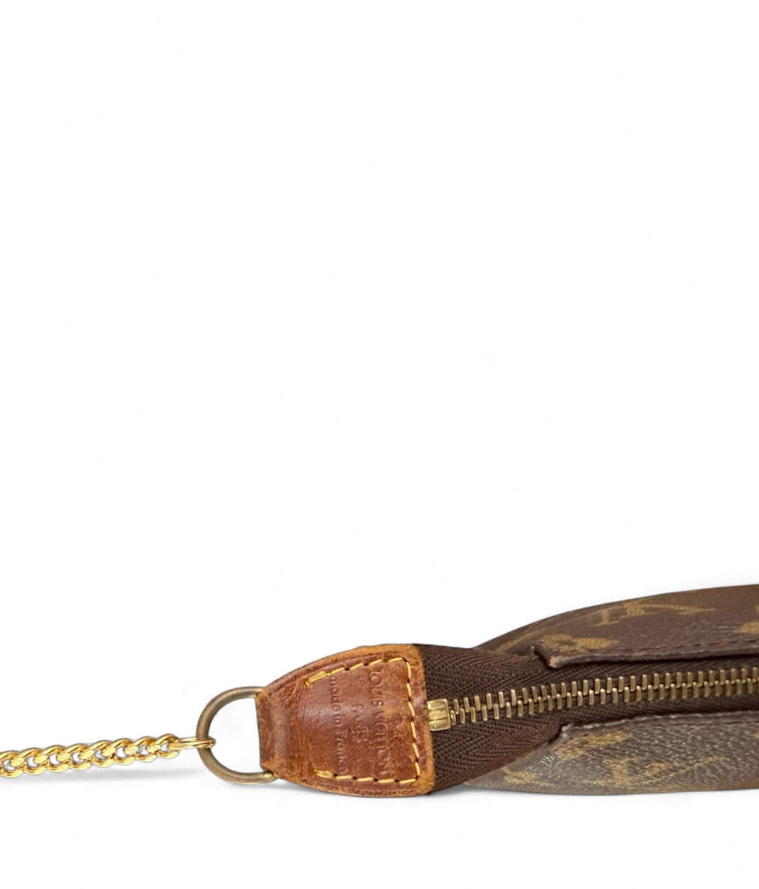 Louis Vuitton Pochette Accessoires Handtasche Monogram Braun