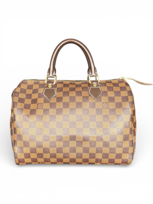 Louis Vuitton Speedy 30 Handtasche Damier Ebene
