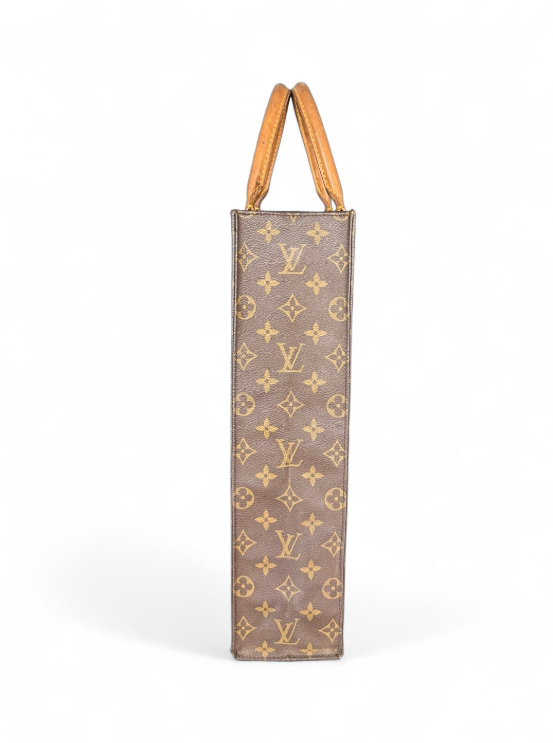 Louis Vuitton Sac Plat Handtasche Tote Bag Shopper Monogram Braun