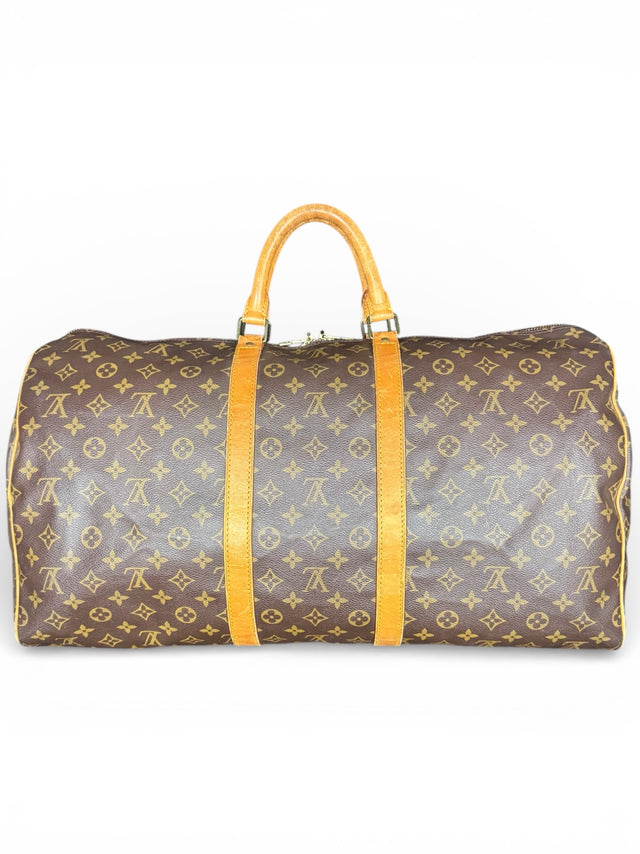 Louis Vuitton Keepall 55 Reisetasche Weekender Tasche Monogram Braun