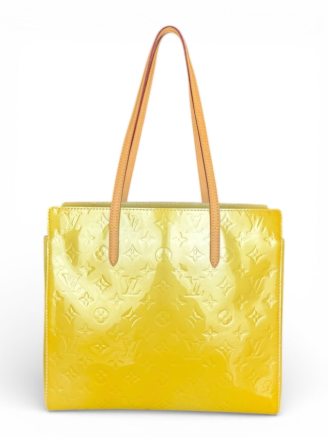 Louis Vuitton Catalina Handtasche Vernis Monogram Gelb