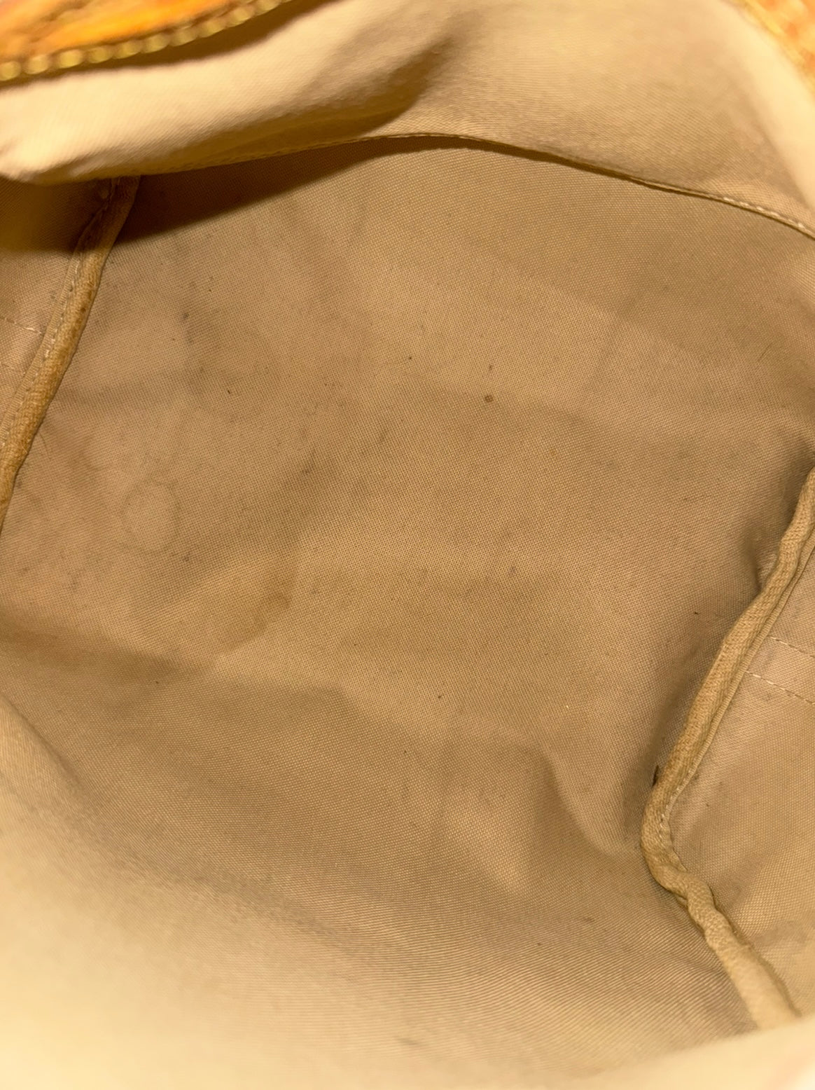 Louis Vuitton Speedy 25 Bandouliere Handtasche Damier Azur