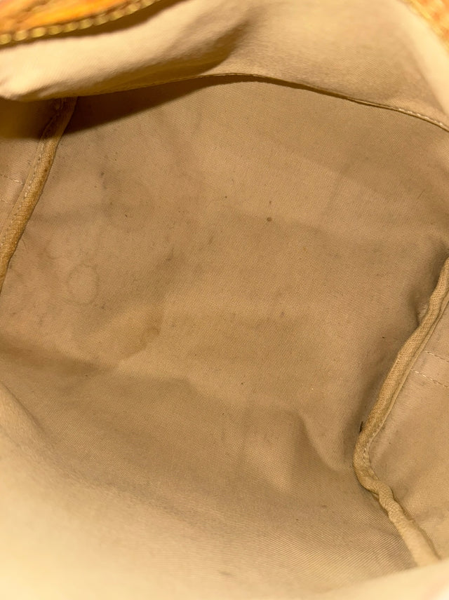 Louis Vuitton Speedy 25 Bandouliere Handtasche Damier Azur
