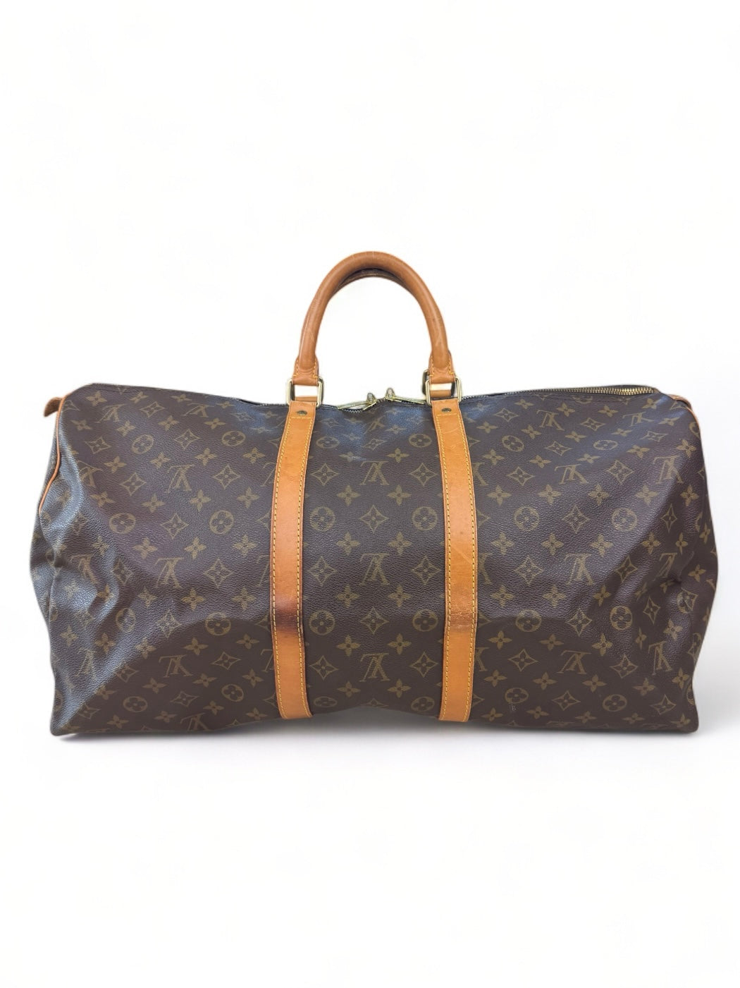 Louis Vuitton Keepall 55 Reisetasche Weekender Tasche Monogram Braun