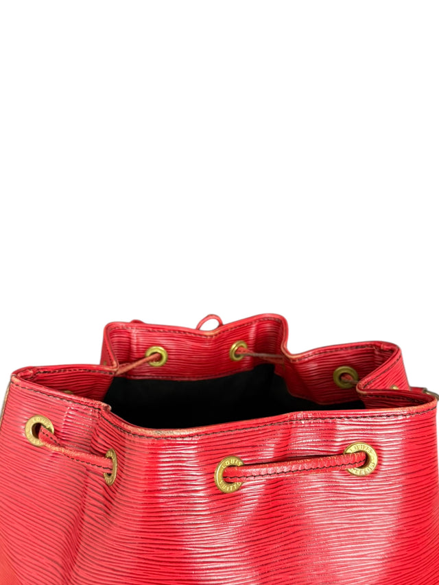 Louis Vuitton Sac Noe Petit Handtasche Epi Leder Rot