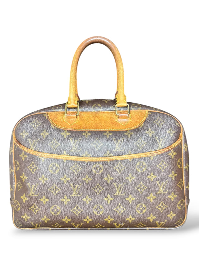 Louis Vuitton Deauville Handtasche Monogram Braun