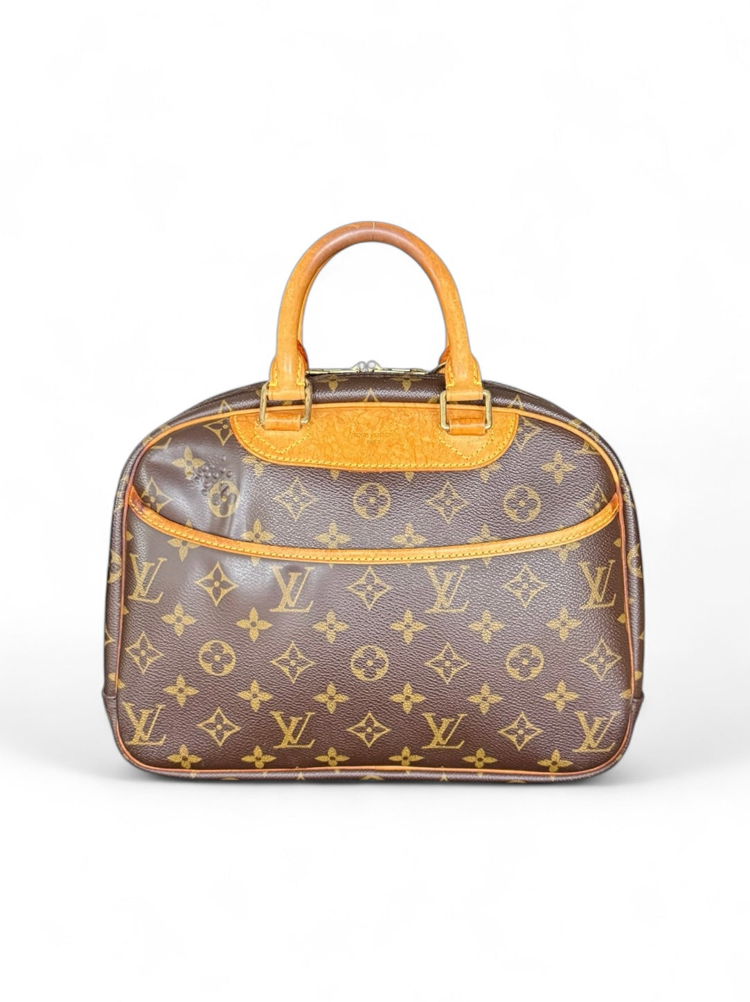Louis Vuitton Deauville Mini Handtasche Monogram Braun