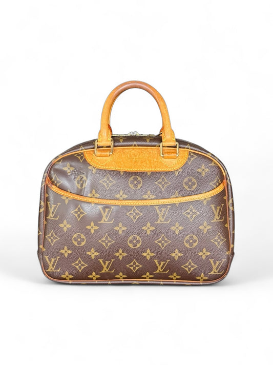 Louis Vuitton Deauville Mini Handtasche Monogram Braun
