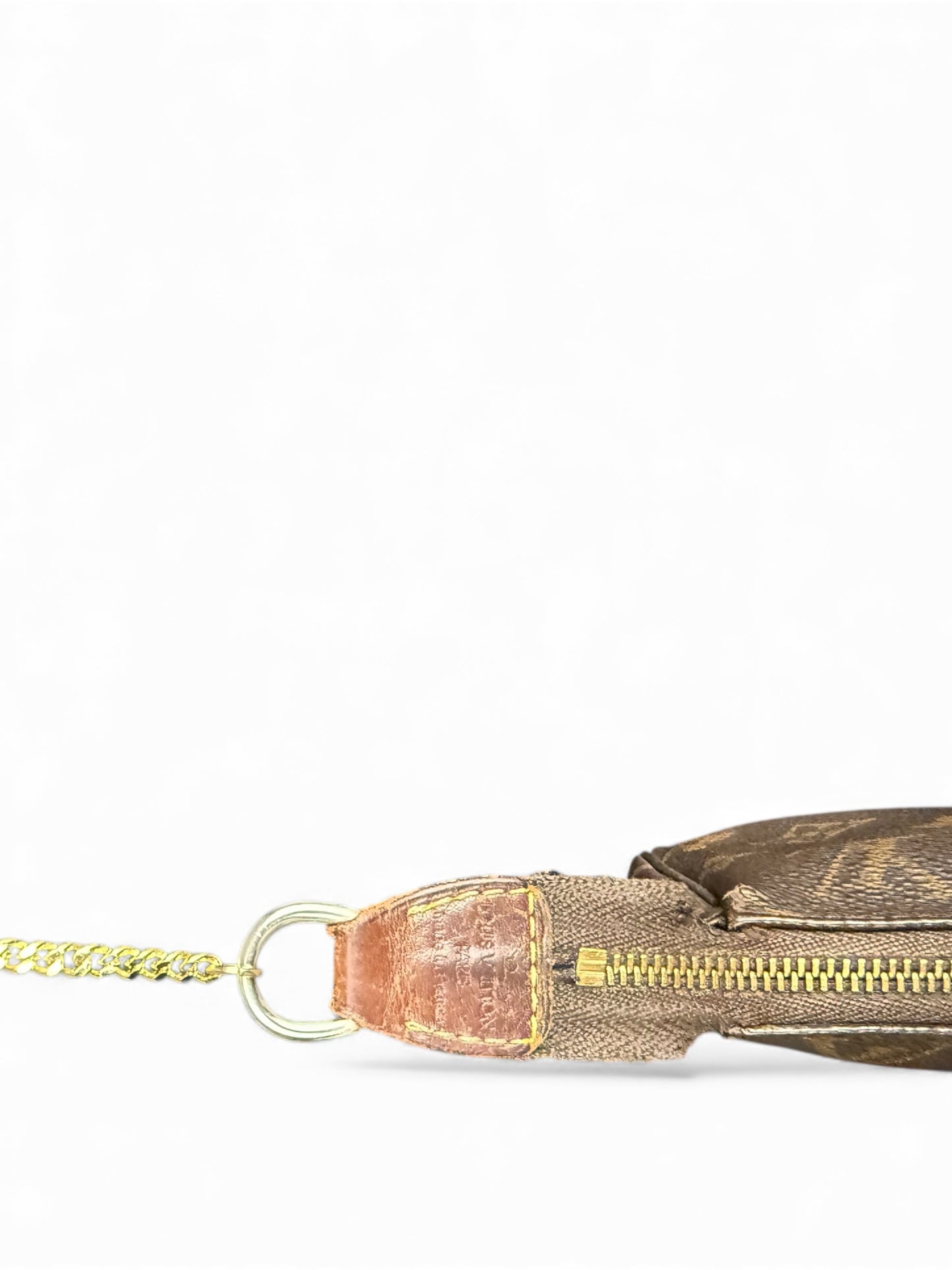 Louis Vuitton Pochette Accessoires Handtasche Monogram Braun