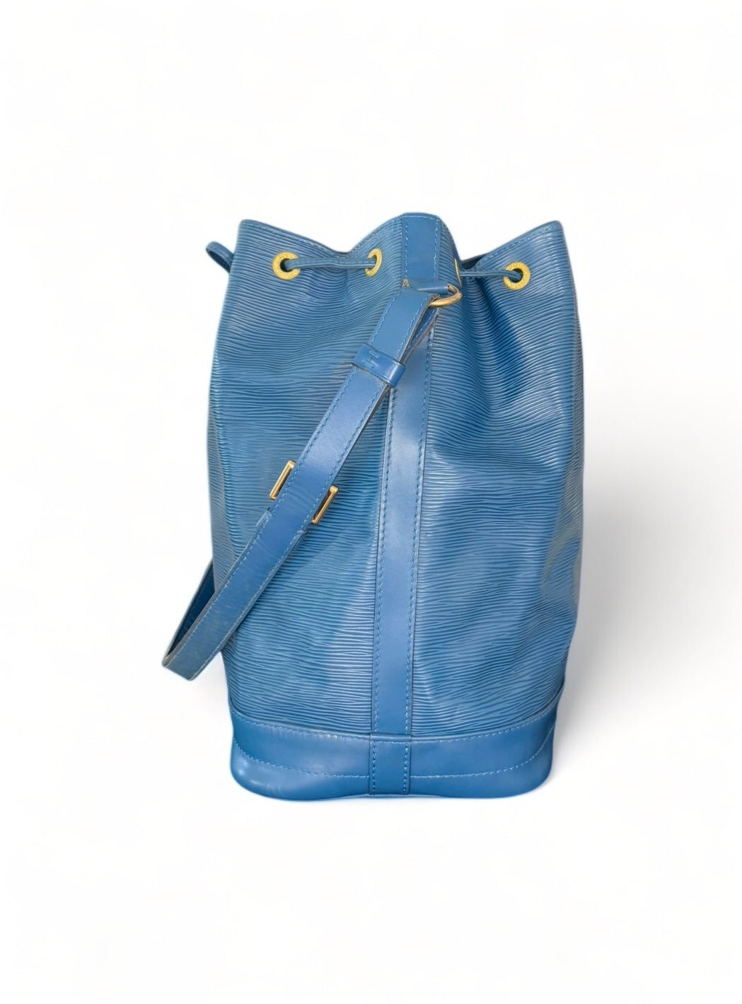 Louis Vuitton Sac Noe Grande Handtasche Epi Leder Blau