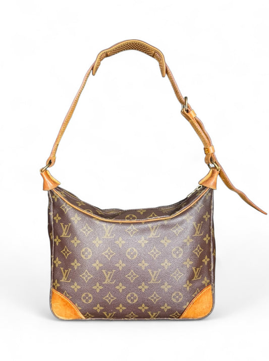 Louis Vuitton Boulogne 30 Handtasche Crossbody Monogram Braun