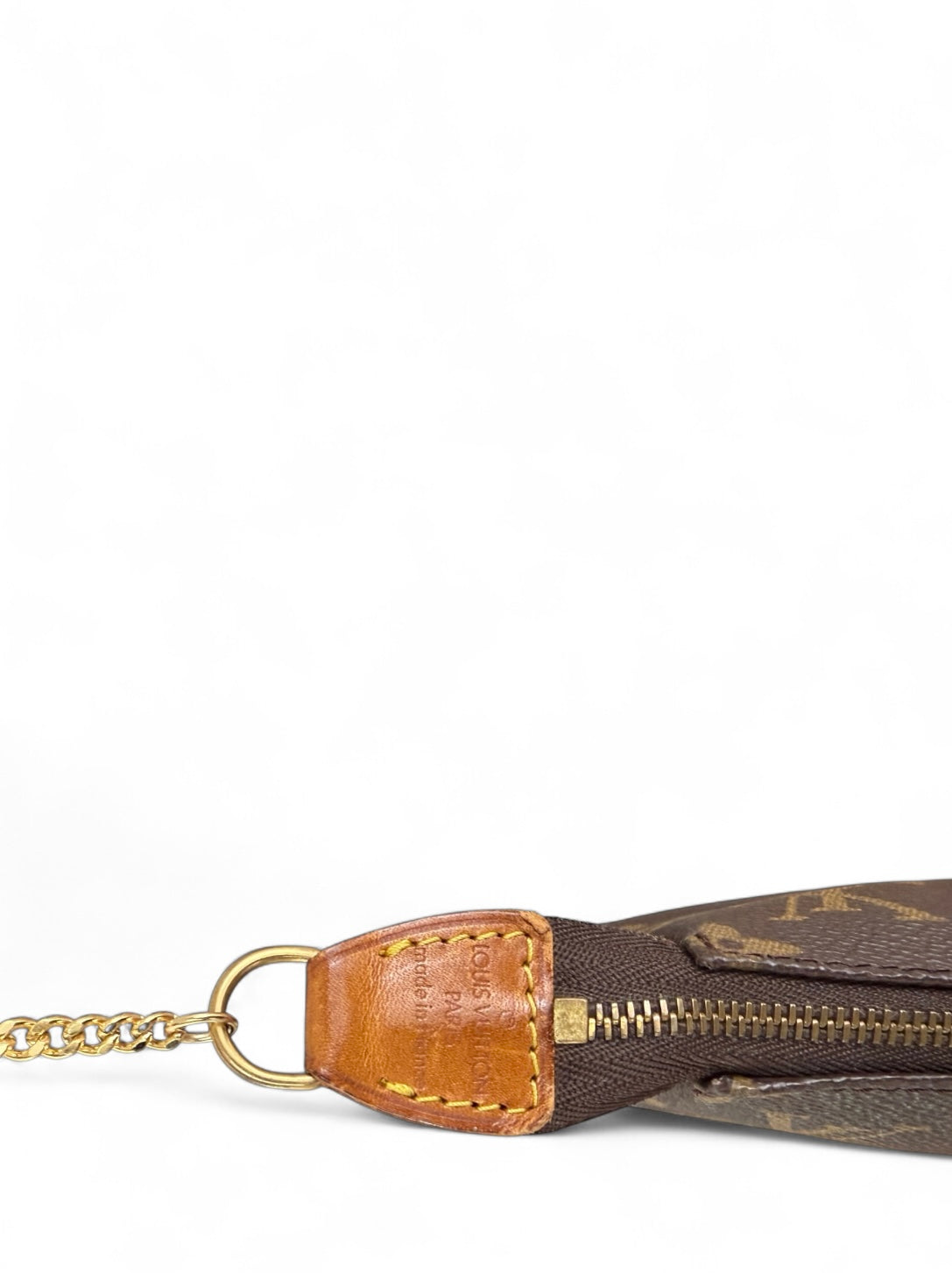 Louis Vuitton Pochette Accessoires Handtasche Monogram Braun