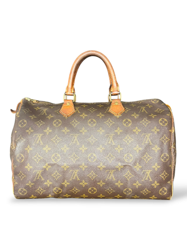Louis Vuitton Speedy 35 Handtasche Monogram Braun