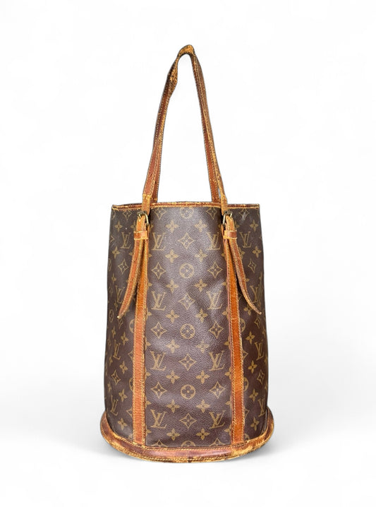 Louis Vuitton Bucket GM Handtasche Shopper Monogram Braun