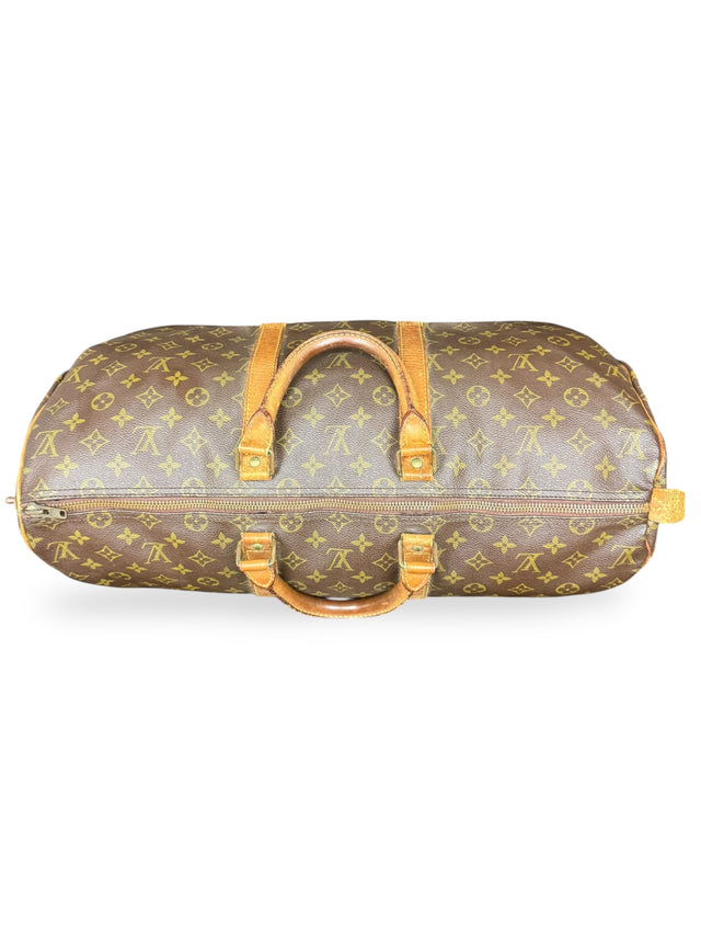 Louis Vuitton Keepall 50 Reisetasche Weekender Tasche Monogram Braun