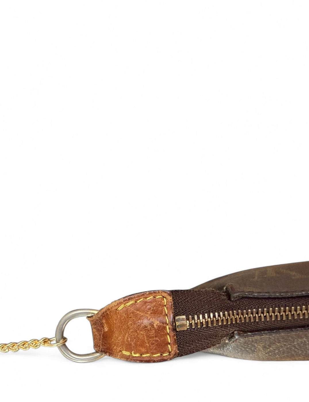 Louis Vuitton Pochette Accessoires Handtasche Monogram Braun