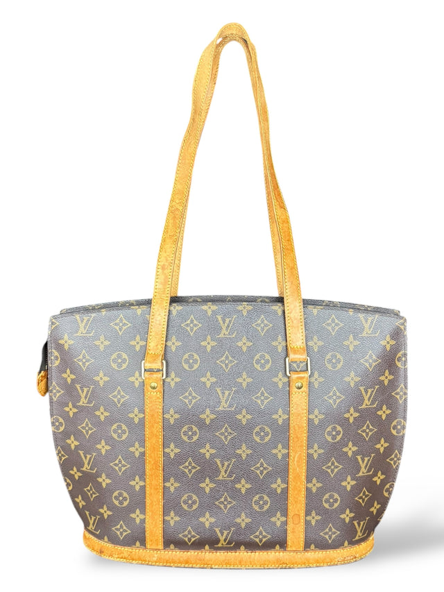 Louis Vuitton Babylone Handtasche Shopper Monogram Braun