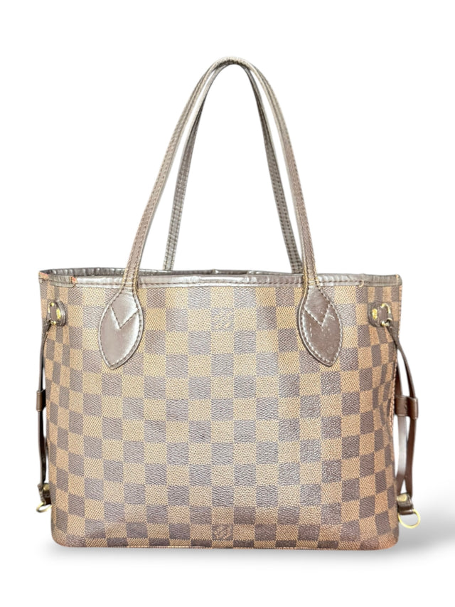 Louis Vuitton Neverfull PM Handtasche Shopper Damier Ebene