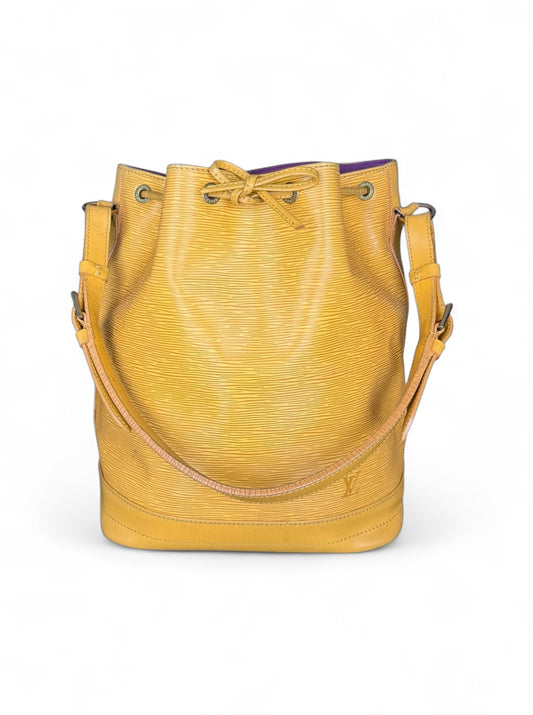 Louis Vuitton Sac Noe Grande Handtasche Epi Leder Gelb