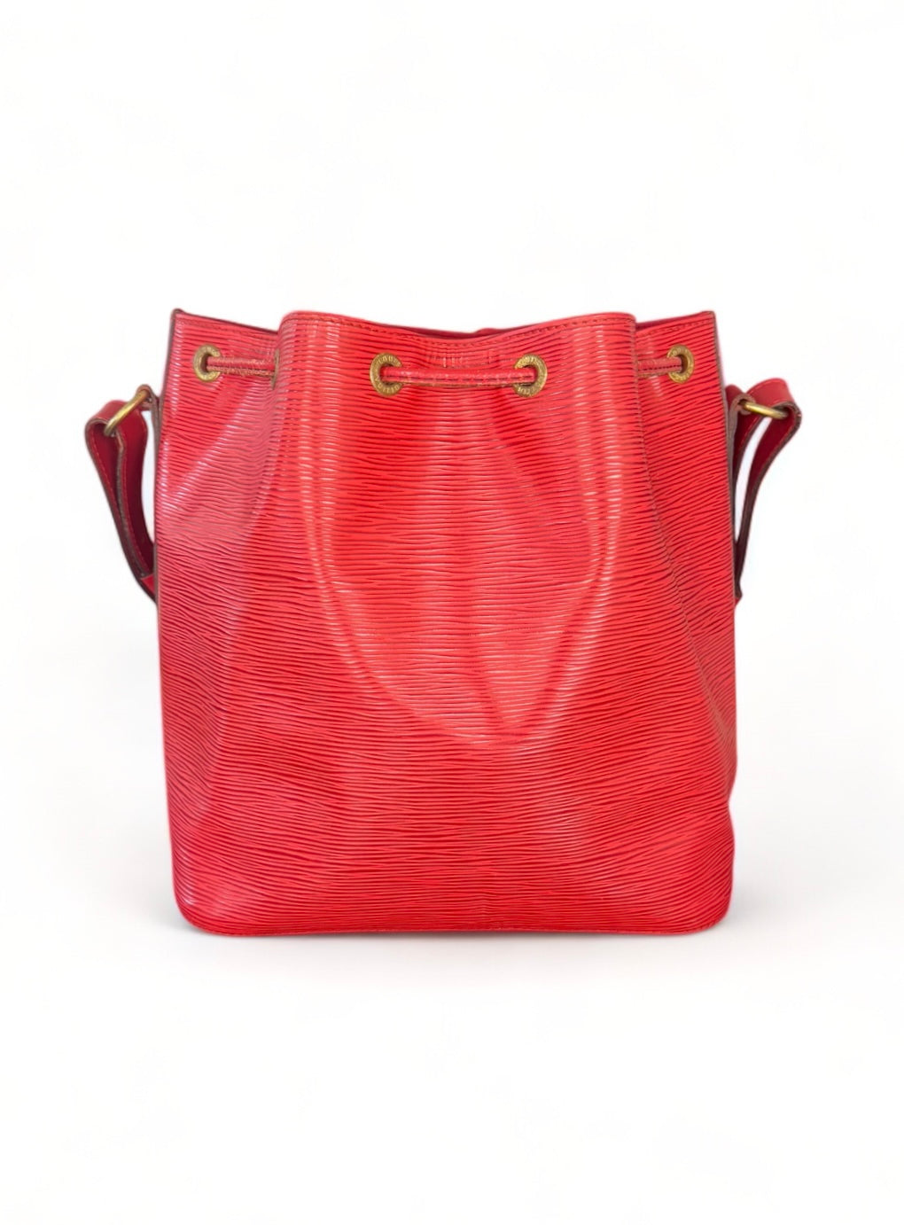 Louis Vuitton Sac Noe Petit Handtasche Epi Leder Rot