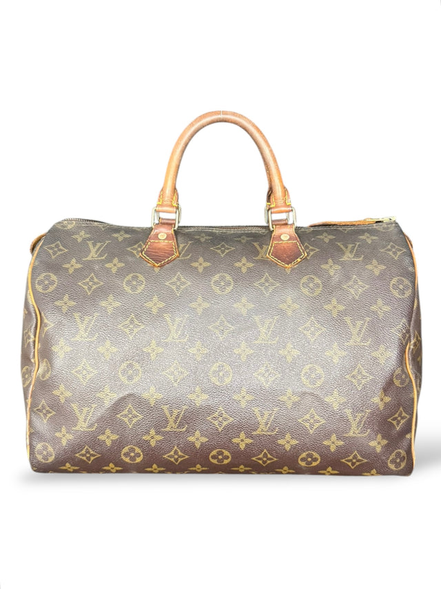 Louis Vuitton Speedy 35 Handtasche Monogram Braun