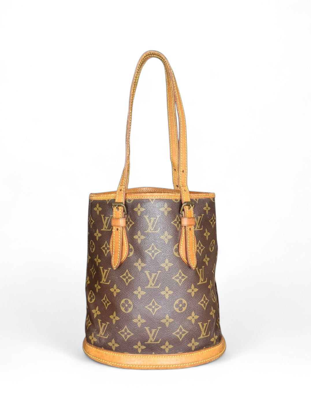 Louis Vuitton Bucket PM Mini Handtasche Monogram Braun