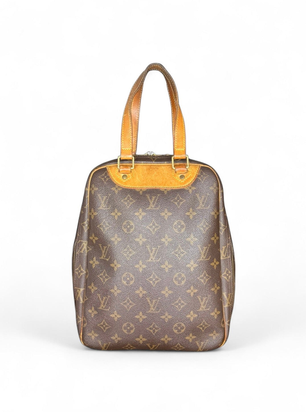 Louis Vuitton Excursion Bowling Handtasche Monogram Braun