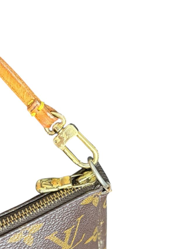 Louis Vuitton Pochette Accessoires Handtasche Monogram Braun
