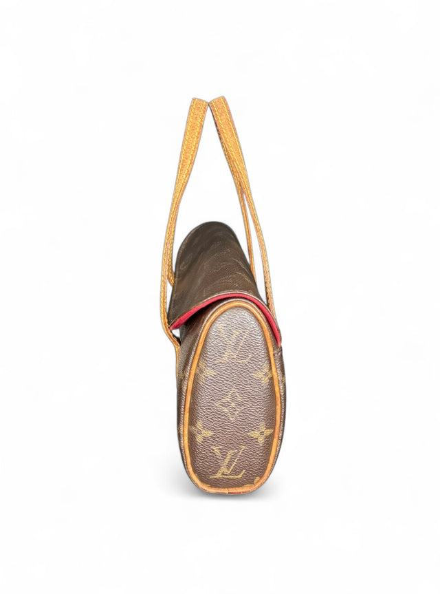 Louis Vuitton Sonatine Handtasche Clutch Pochette Monogram Braun