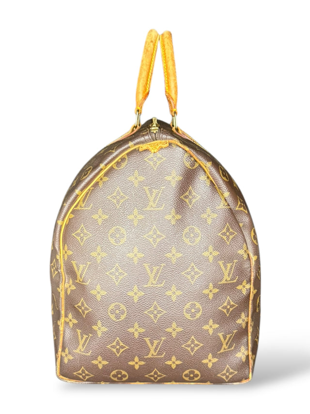 Louis Vuitton Keepall 50 Reisetasche Weekender Tasche Monogram Braun