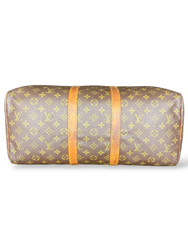 Louis Vuitton Keepall 45 Reisetasche Weekender Tasche Monogram Braun