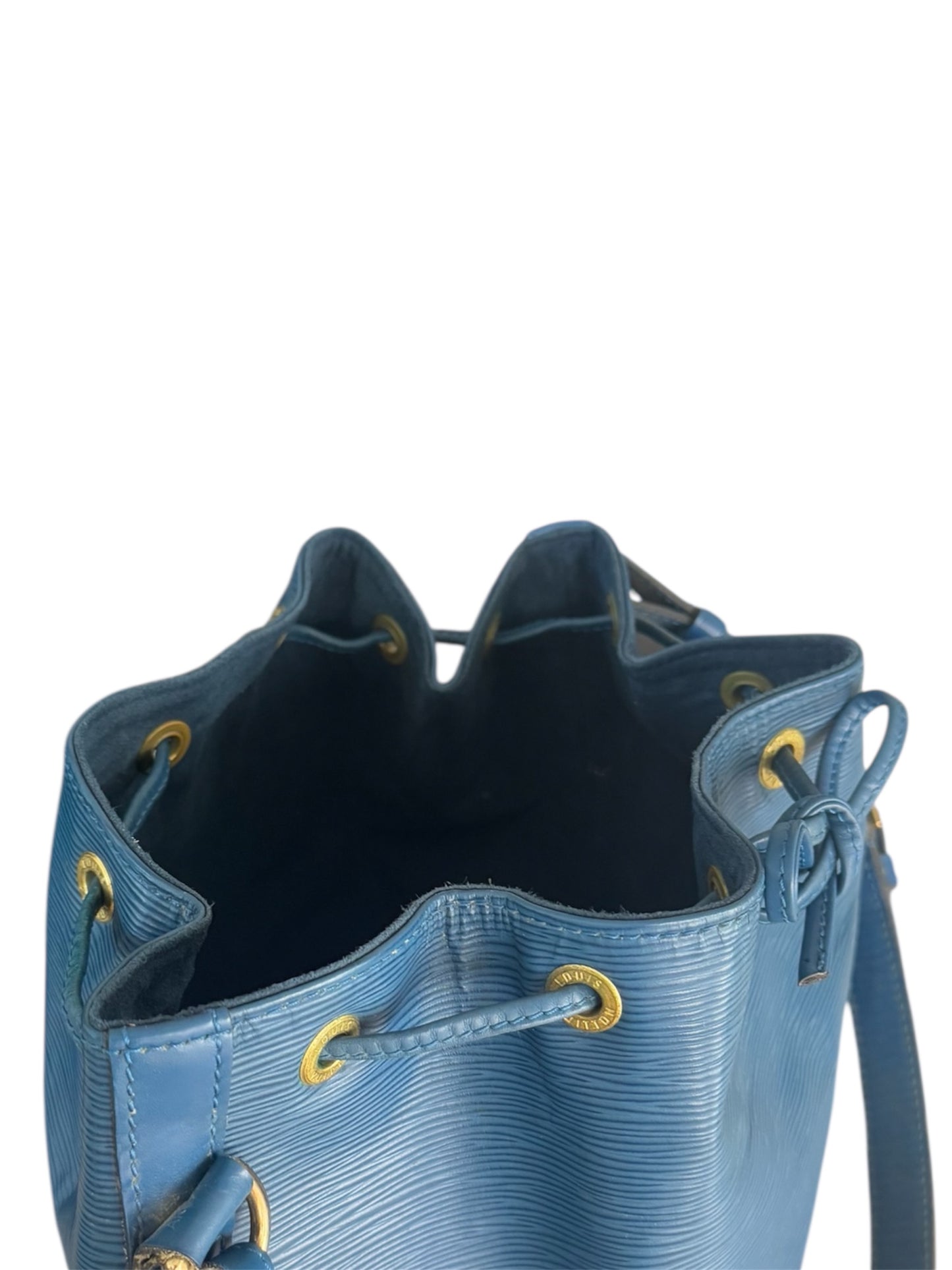 Louis Vuitton Sac Noe Grande Handtasche Epi Leder Blau