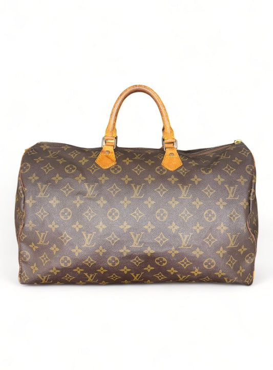 Louis Vuitton Speedy 40 Handtasche Monogram Braun