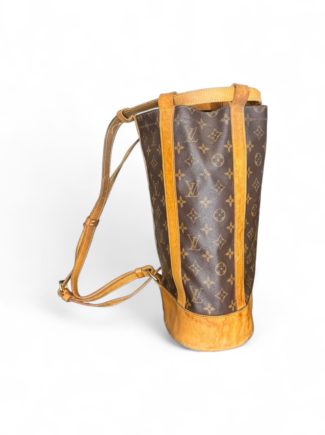 Louis Vuitton Randonnee PM Rucksack Tasche Monogram Braun