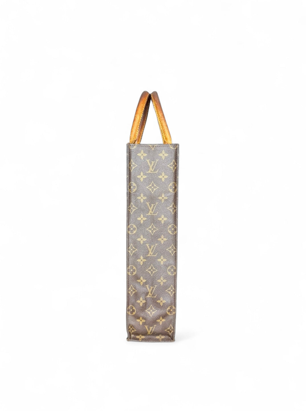 Louis Vuitton Sac Plat Handtasche Tote Bag Shopper Monogram Braun