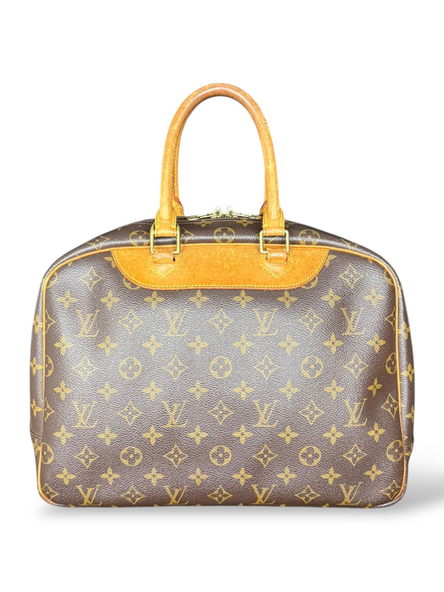 Louis Vuitton Deauville Handtasche Monogram Braun