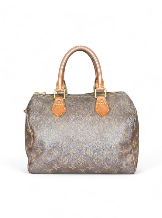 Louis Vuitton Speedy 25 Handtasche Monogram Braun