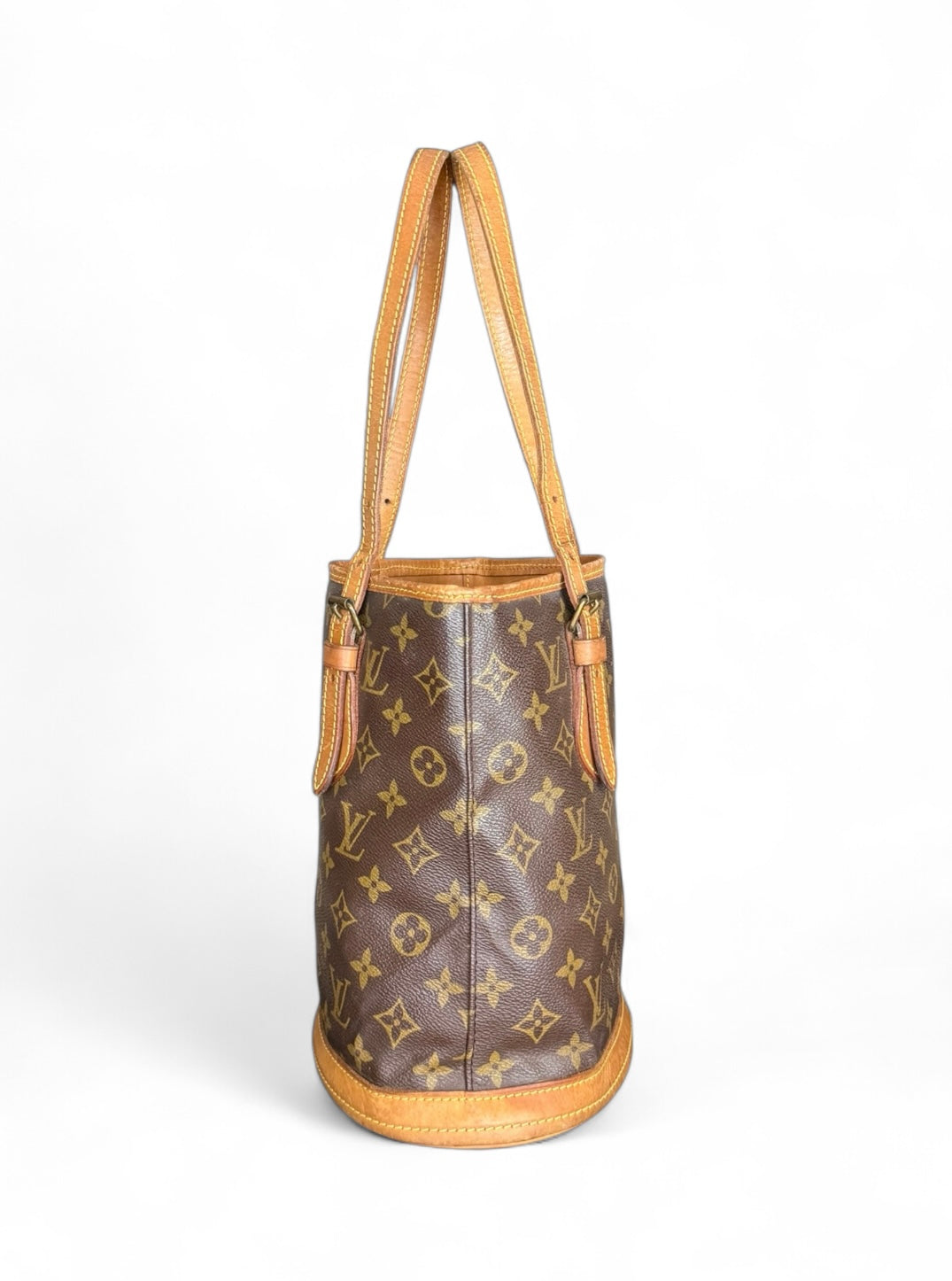 Louis Vuitton Bucket PM Mini Handtasche Monogram Braun