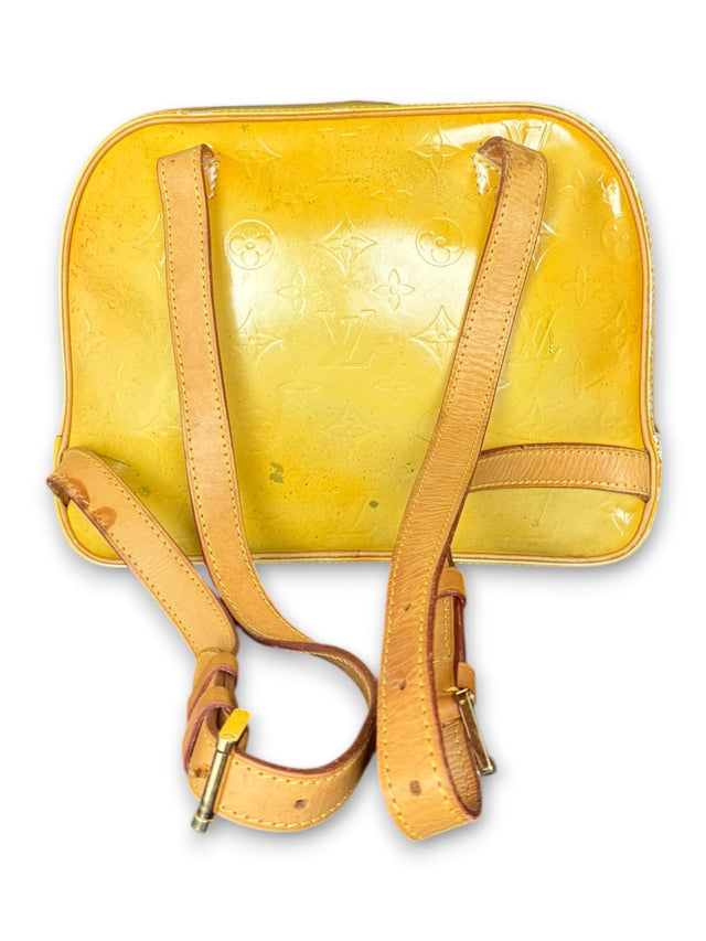 Louis Vuitton Marley Murray Rucksack Tasche Vernis Monogram Gelb