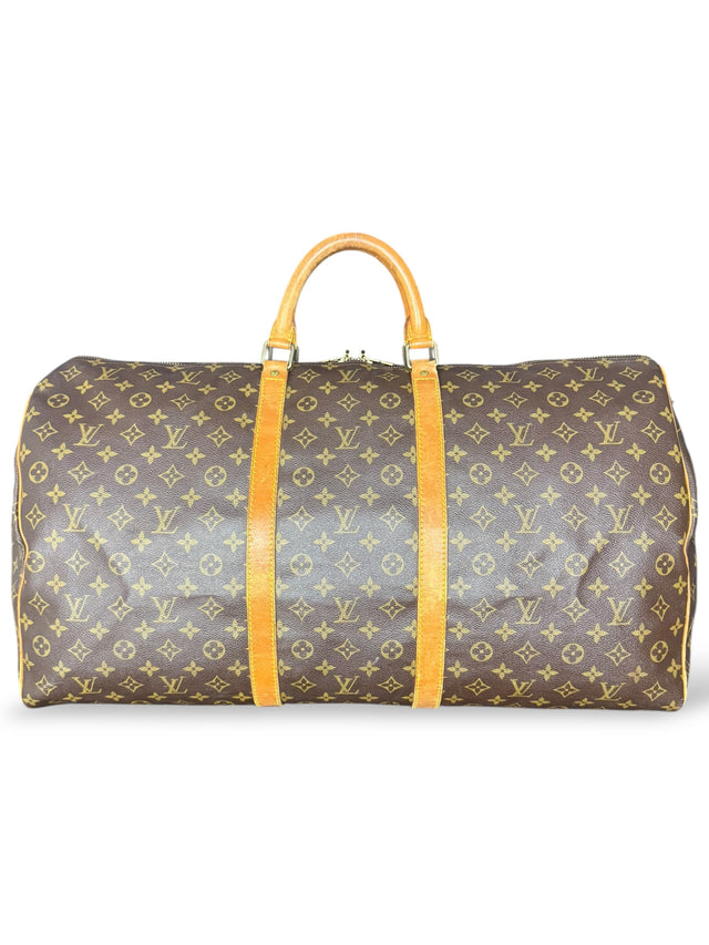 Louis Vuitton Keepall 60 Reisetasche Weekender Tasche Monogram Braun
